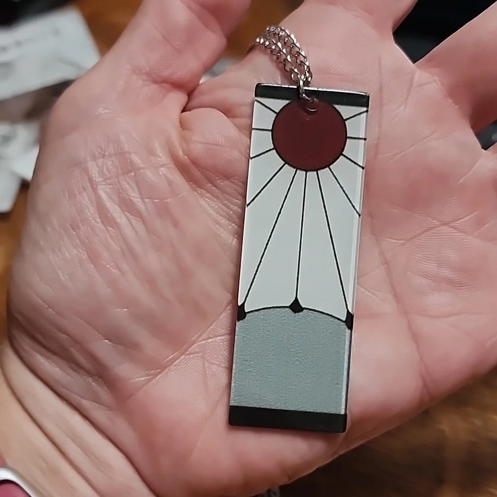Anime "Demon Slayer" hnafuda necklace - Picture 4 of 5